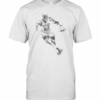 Michael Jordan Playing Basketball Chicago Bulls Art T-Shirt
