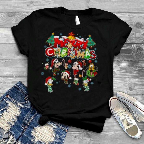 Mickey And Friends Merry Christmas shirt