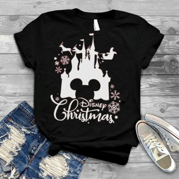 Mickey mouse Disney Christmas snowman shirt