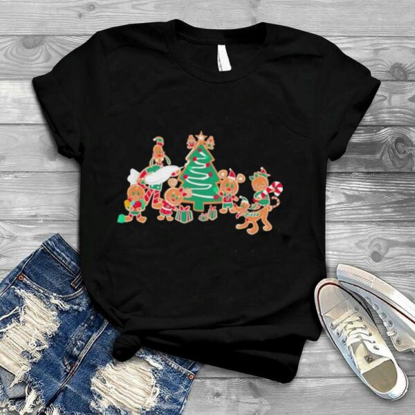 Mickey mouse and Minnie mouse Goofy Tree Merry Christmas shirt