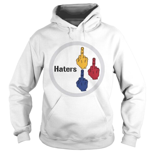 Middle finger Steelers Haters shirt