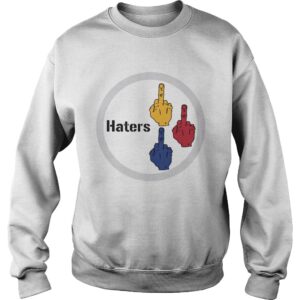 Middle finger Steelers Haters shirt 2 Middle finger Steelers Haters shirt 3