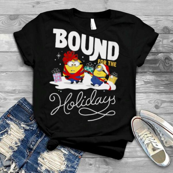 Minions Christmas Bob And Dave Bound For The Holidays shirt