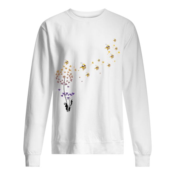 Minnesota Vikings dandelion flower shirt