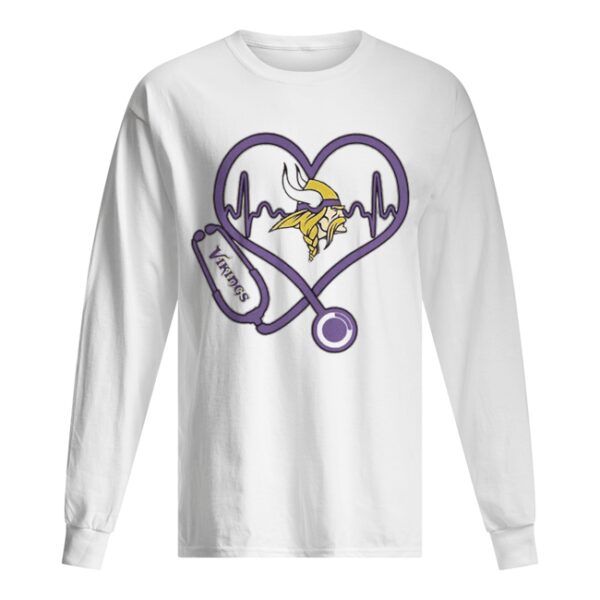 Minnesota Vikings nurse heartbeat shirt