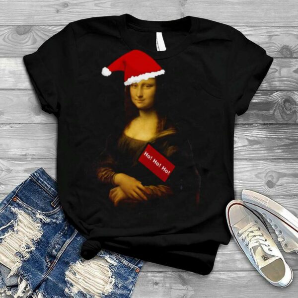 Mona Lisa Christmas Edition shirt