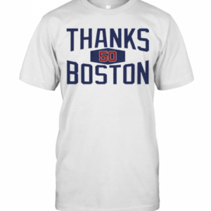 Mookie Betts Thanks Boston 2020 T-Shirt