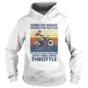 Motocross some do drugs others pop bottles we solve our problems wide open throttle vintage shirt