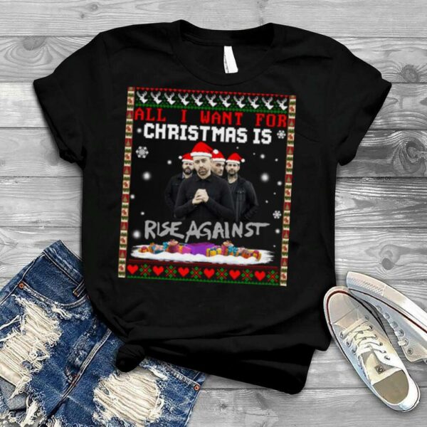 Music All I Want For Christmas Rise Against shirt