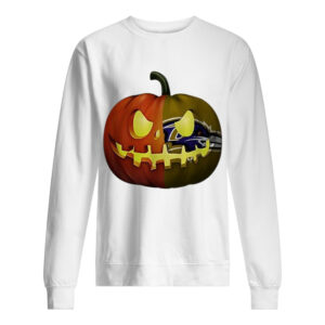 NFL Baltimore Ravens pumpkin Halloween shirt