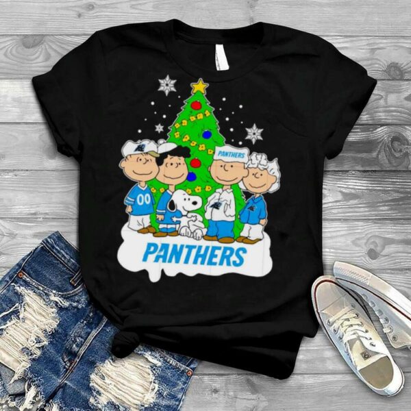 NFL Snoopy The Peanuts Carolina Panthers Christmas 2022 shirt