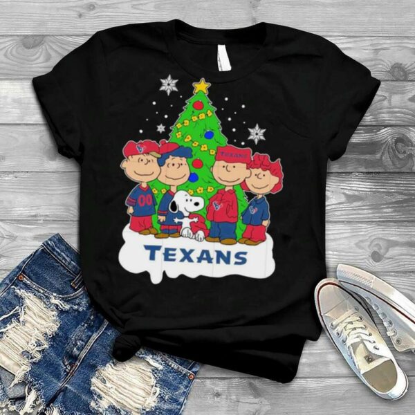 NFL Snoopy The Peanuts Houston Texans Christmas 2022 shirt