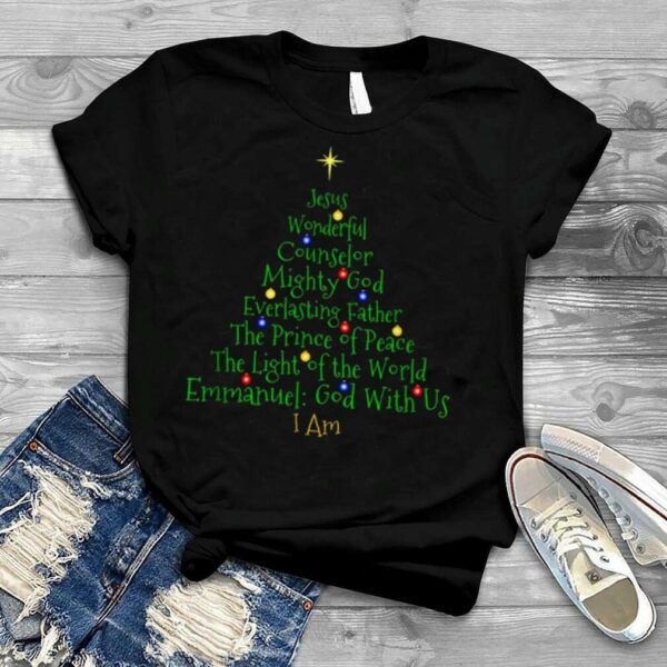 Names Of Jesus Christmas shirt