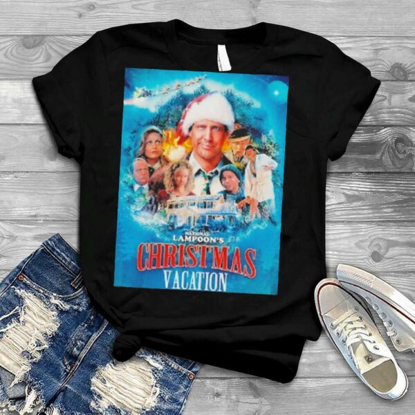 National lampoon’s christmas vacation Chevy Chase Christmas t shirt