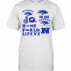 Nevada Wolf Pack Mens Basketball Home For Love Life T-Shirt