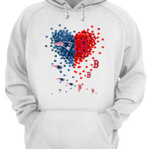 New England Patriots And Boston Red Sox Tiny Hearts Shape Shirt 2 New England Patriots And Boston Red Sox Tiny Hearts Shape Shirt 3