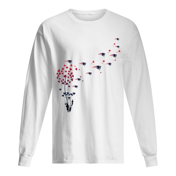 New England Patriots dandelion flower shirt