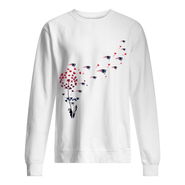 New England Patriots dandelion flower shirt