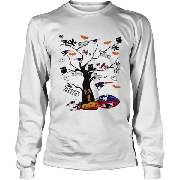 New England Patriots tree Halloween shirt