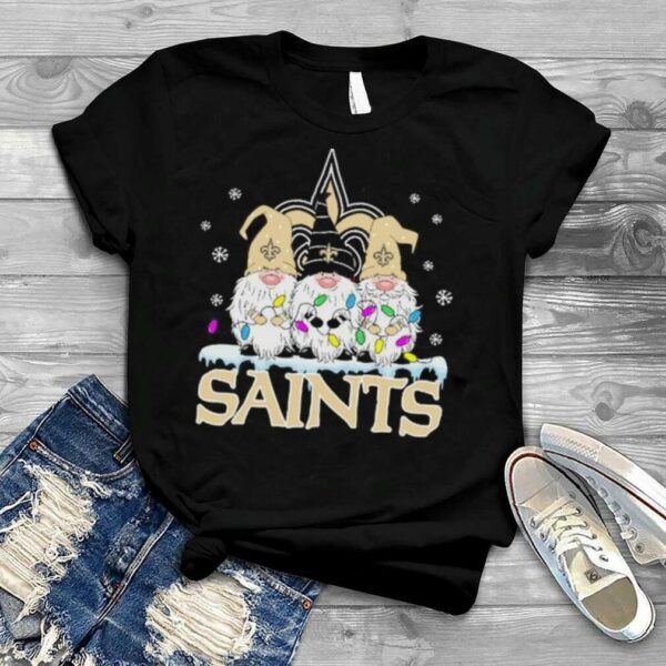 New Orleans Saints Football Gnomes Christmas 2023 shirt