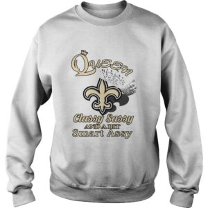 New Orleans Saints Queen Classy Sassy And A Bit Smart Assy shirt 2 New Orleans Saints Queen Classy Sassy And A Bit Smart Assy shirt 3