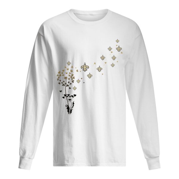 New Orleans Saints dandelion flower shirt