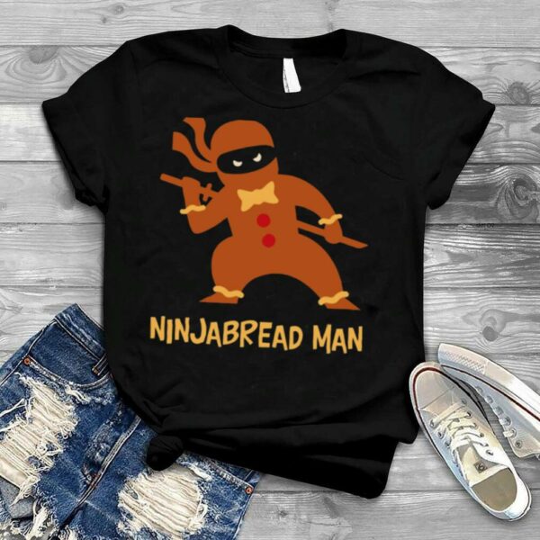 Ninjabread Man Funny Christmas Gingerbread Lover shirt