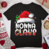 Nonna Claus Matching Family Pajamas Funny Christmas Party T Shirt