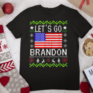 Official Let’s Go Brandon Ugly Christmas Impeach Biden T Shirt