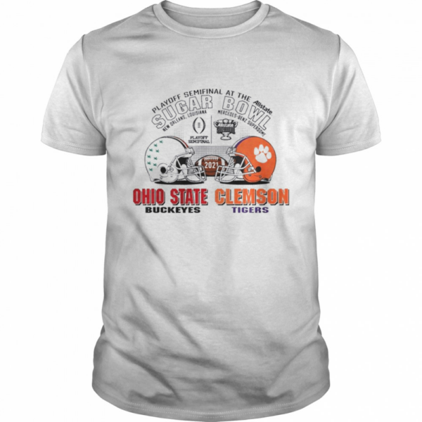 Ohio State Buckeyes Clemson Tigers Sugar Bowl Playoff Semifinals 2021 shirt