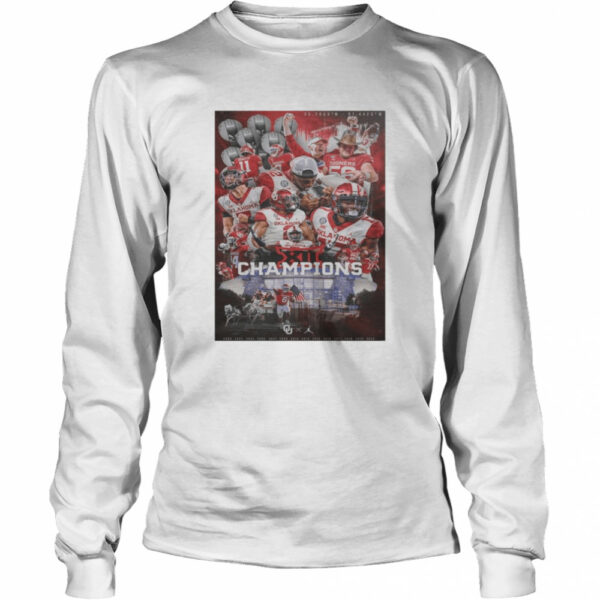 Oklahoma Sooners Team Football Players Champions 2021 shirt