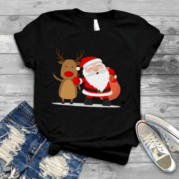 Oldman Reindeer Ugly Xmas Merry Christmas shirt