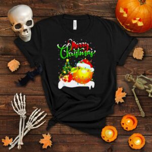 Orange Fruit Xmas Lighting Santa Orange Christmas Shirt
