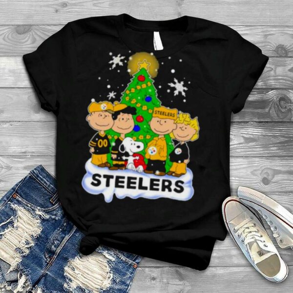 PSteelers The Peanuts Christmas Tree Sweatshirt