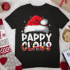 Pappy Claus Matching Family Pajamas Funny Christmas Party T Shirt