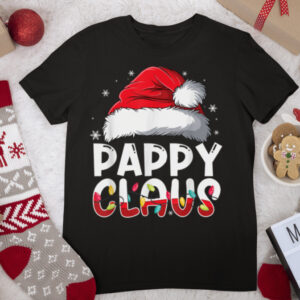 Pappy Claus Matching Family Pajamas Funny Christmas Party T Shirt