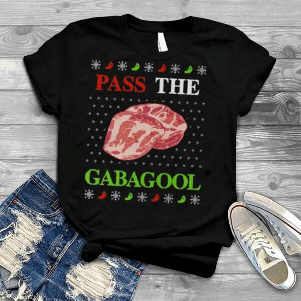 Pass The Gabagool Ugly Christmas shirt