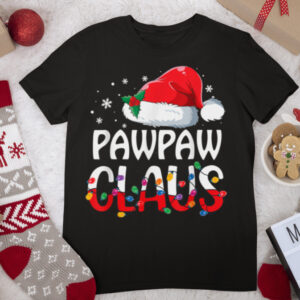 Pawpaw Claus Matching Family Christmas Pajamas Xmas Santa T Shirt
