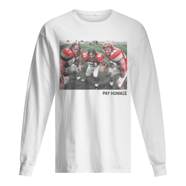 Pay homage to legendary Ohio State linebacker shirt