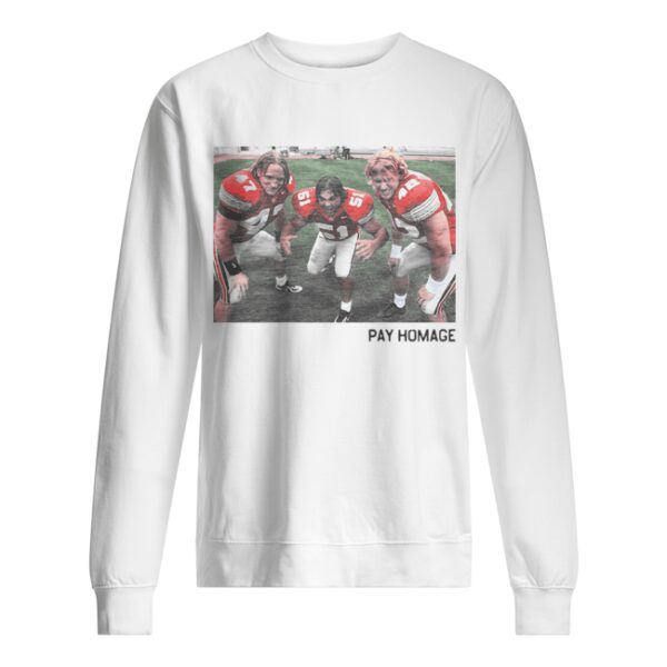 Pay homage to legendary Ohio State linebacker shirt