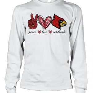 Peace Love Cardinals T-Shirt
