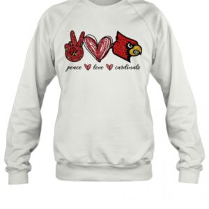 Peace Love Cardinals T-Shirt