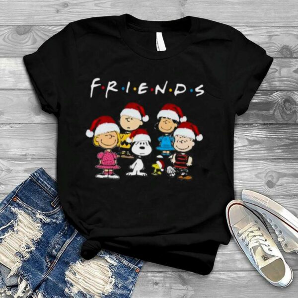 Peanut Snoopy Friends Merry Christmas shirt