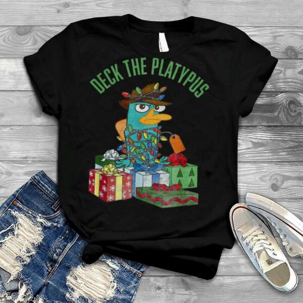 Perry Deck The Platypus Christmas shirt