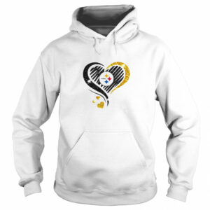 Pittsburgh Steelers Diamond Heart shirt 3