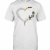Pittsburgh Steelers Football Logo Heart T-Shirt