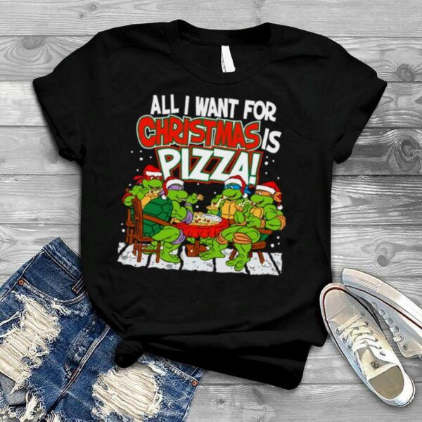 Pizza For Christmas Teenage Mutant Ninja Turtles shirt