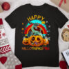 Po.ke.mon Halloween Christmas Happy Hallothanksmas Ray.quaza T Shirt