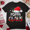 Poppa Claus Matching Family Christmas Pajamas Xmas Santa T Shirt