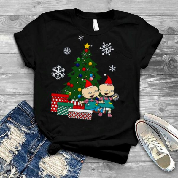 Proud Phil And Lil Around The Christmas Treel Chuckie Finster Rugrats shirt